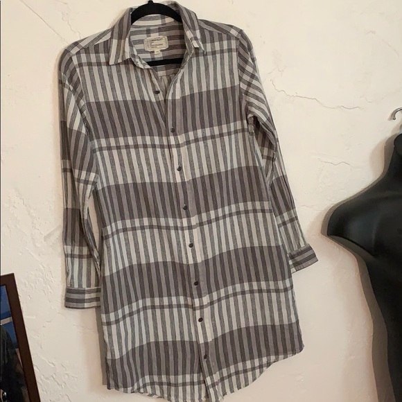 Current Elliott Shirt Dress, Size 1,  Medium (see measurements) - Picture 2 of 6